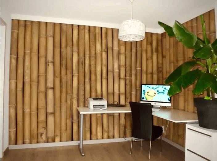 revestimiento paredes de bambu
