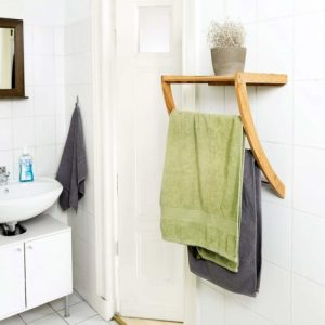 estanteria baño toallera