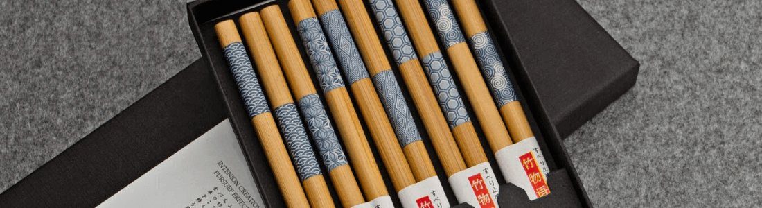 palillos chinos de bambu